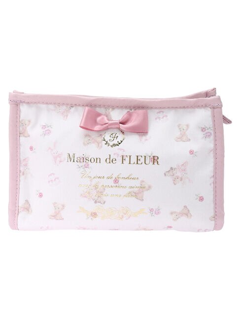 パイピングスクエアポーチ|Maison de FLEUR(メゾンドフルール)の通販