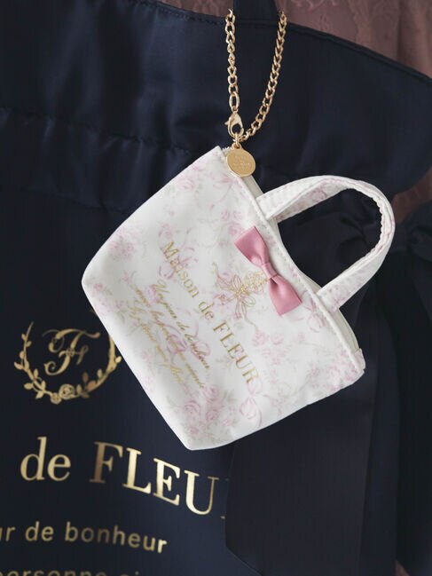 ミニトートバッグチャーム|Maison de FLEUR(メゾンドフルール)の