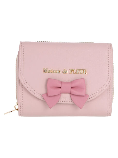 バイカラーリボンウォレット|Maison de FLEUR(メゾンドフルール)の通販｜アイルミネ