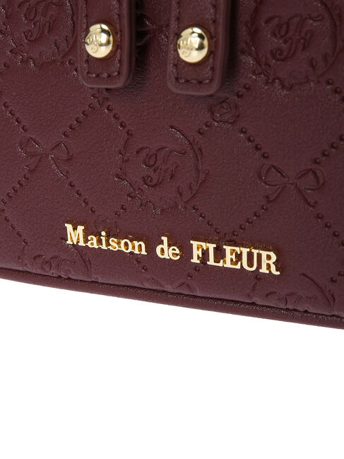 EC限定モノグラムキューブショルダーバッグ|Maison de FLEUR(メゾンド