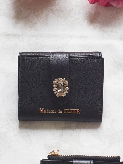 バイカラービジューウォレット|Maison de FLEUR(メゾンドフルール)の