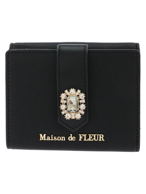 バイカラービジューウォレット|Maison de FLEUR(メゾンドフルール)の通販｜アイルミネ