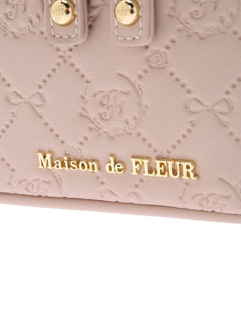 モノグラムキューブショルダーバッグ|Maison de FLEUR(メゾンド