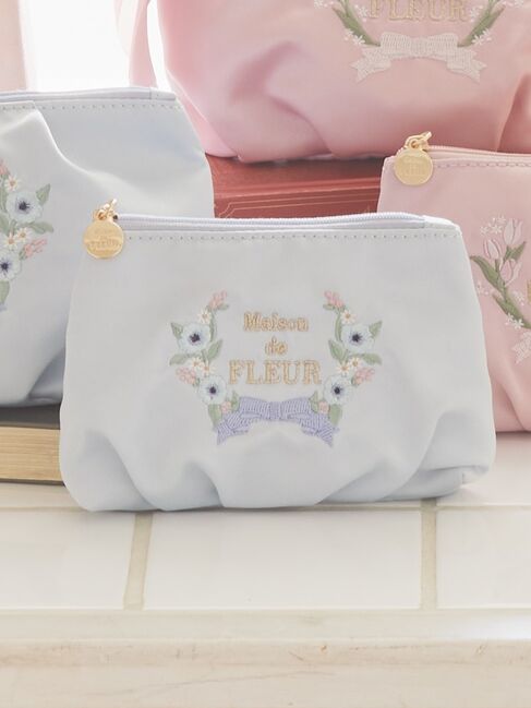 メッシュ横長ポーチ|Maison de FLEUR(メゾンドフルール)の通販｜アイルミネ