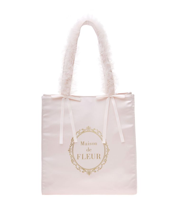 Maison de FLEUR（メゾンドフルール）の「チュールフリルトート