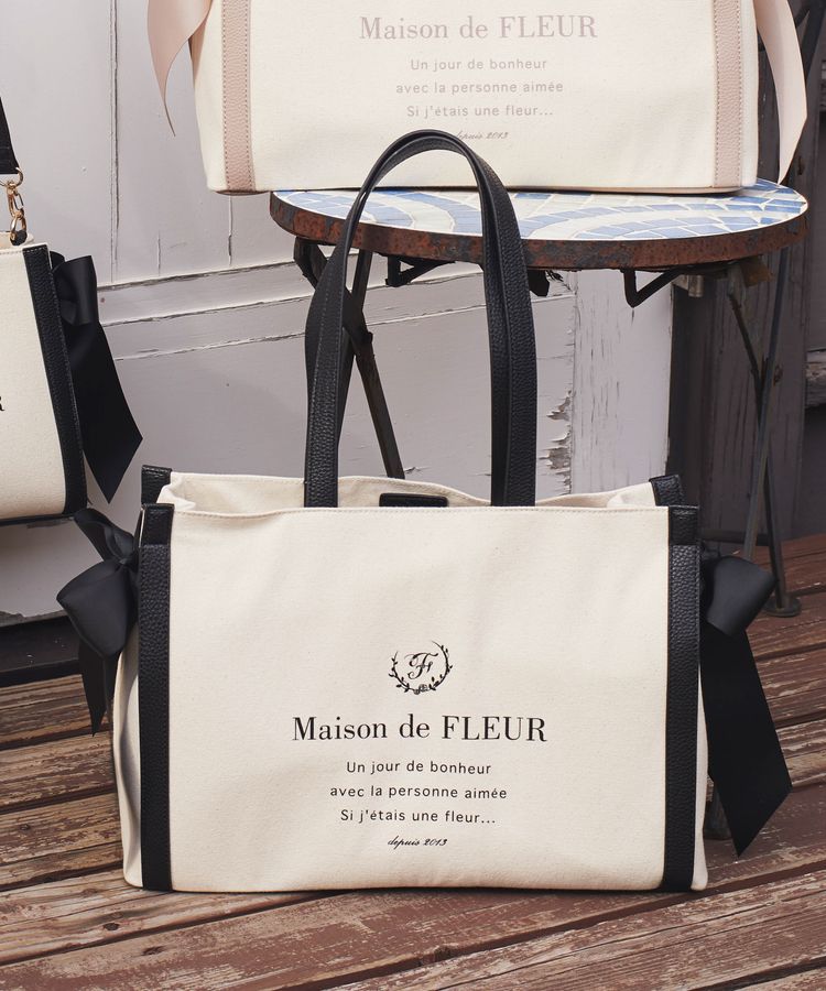 EC限定コンパクトキャリーバッグ|Maison de FLEUR(メゾンドフルール)の通販｜アイルミネ