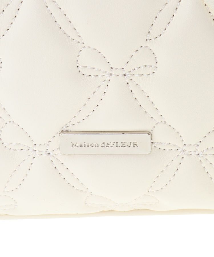 リボンキルティング2Wayバッグ|Maison de FLEUR(メゾンド