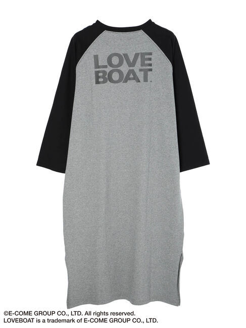 LOVEBOAT】スウェットミニワンピ こし