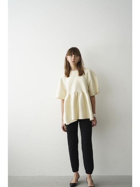 【CLANE】BALLOON GATHER KNIT