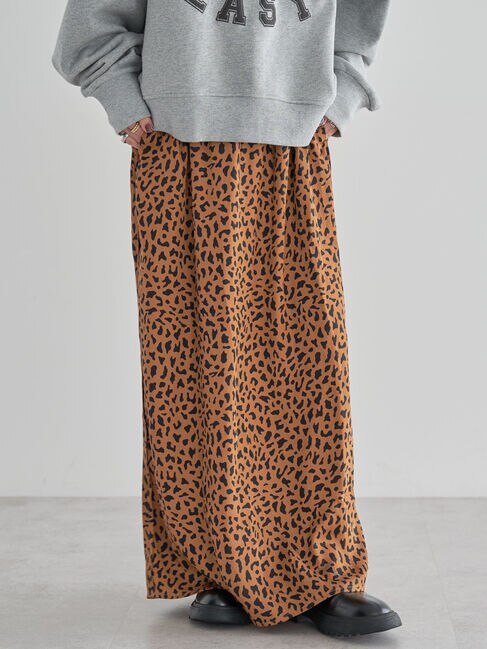 Cheetah print outlet skirt garage