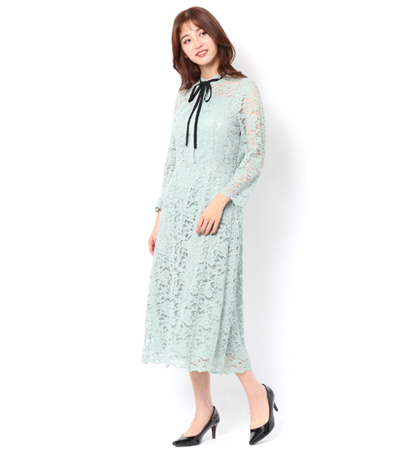 Loulou Willoughby レースリボンワンピース Allureville アルアバイル の通販 アイルミネ Loulou Willoughby レースリボンワンピース Allureville アルアバイル の通販 アイルミネ