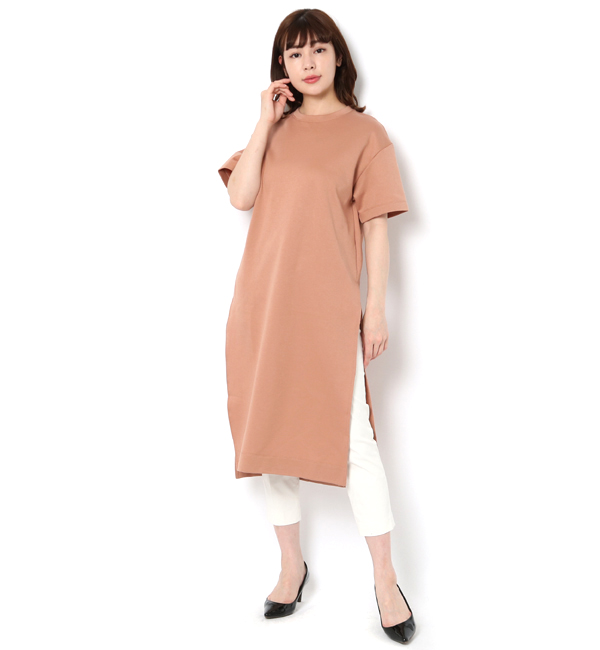 ロングtシャツワンピース Allureville アルアバイル の通販 アイルミネ ロングtシャツワンピース Allureville アルアバイル の通販 アイルミネ