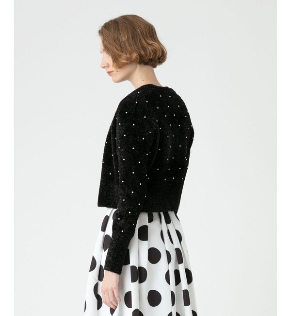 LOULOU WILLOUGHBY】パールスタッズカーディガン|allureville OFFICIAL SITE / ONLINE  SHOP｜アルアバイル オフィシャル サイト