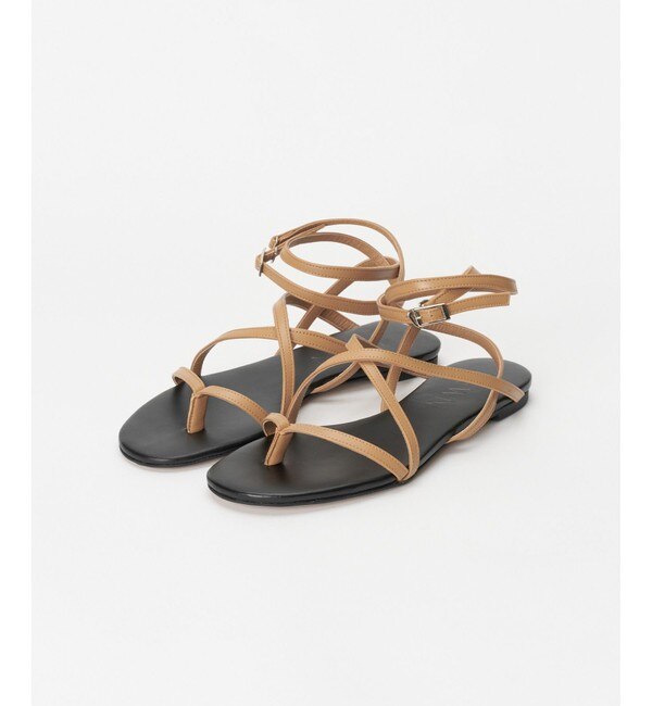 HEWN (ヒューン)】THONG LACE-UP SANDAL|allureville(アルアバイル)の 