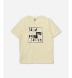 【BAUM UND PFERDGARTEN(バウムアンドヘルガーデン)】 JAWO PRINTED TSHIRTS