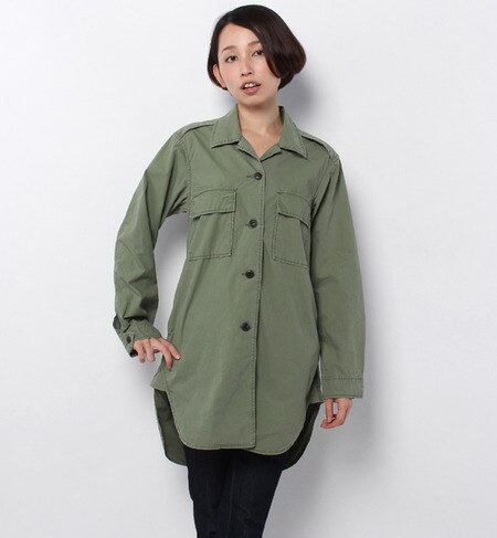 raising cotton military shirt