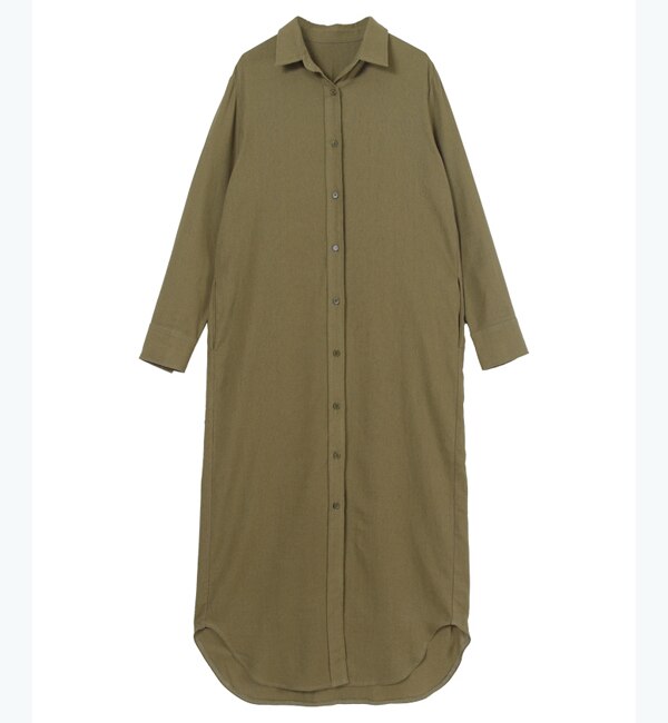 リネン混ロングシャツワンピース Titivate ティティベイト の通販 アイルミネ リネン混ロングシャツワンピース Titivate ティティベイト の通販 アイルミネ