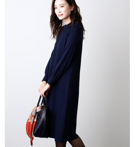 Premium Knit Dress Aラインニットワンピース Newyorker ニューヨーカー の通販 アイルミネ