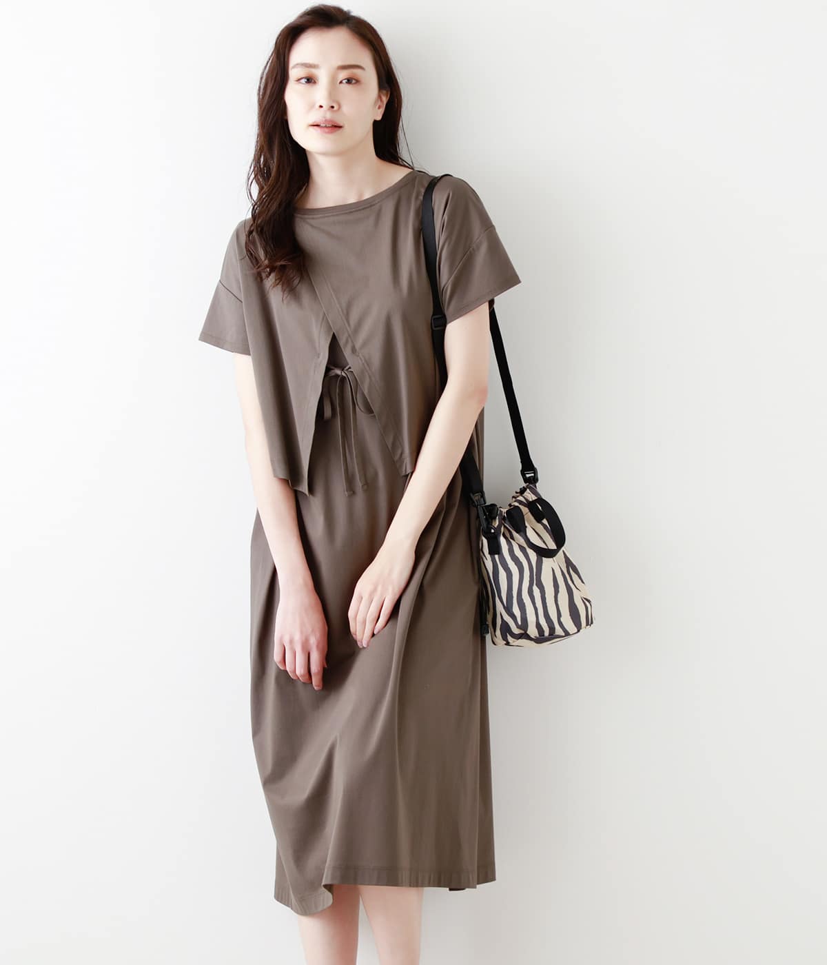 コットントリコットライト カットソーワンピース Newyorker ニューヨーカー の通販 アイルミネ