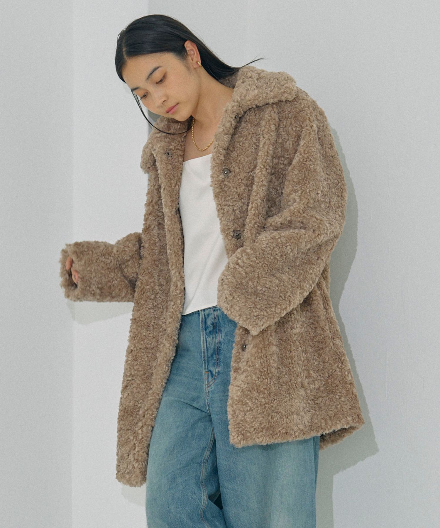 ボアミドルコート