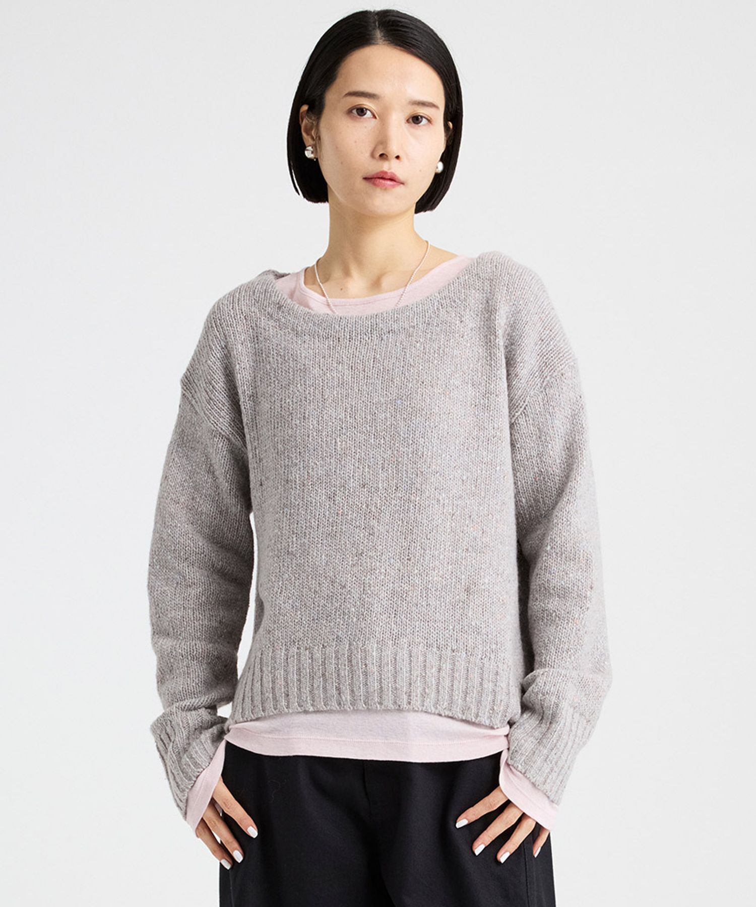 BABYLONE - 【新品】BABYLONE ケーブルVネックニット ニット ニットセーター ニットの通販 by ＊select shop＊｜バビロン ならラクマ