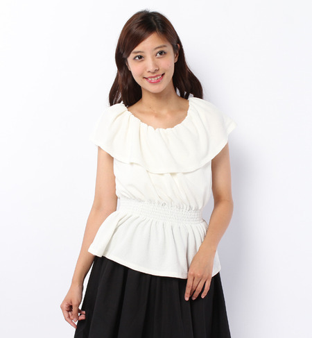 フリルプルオーバー