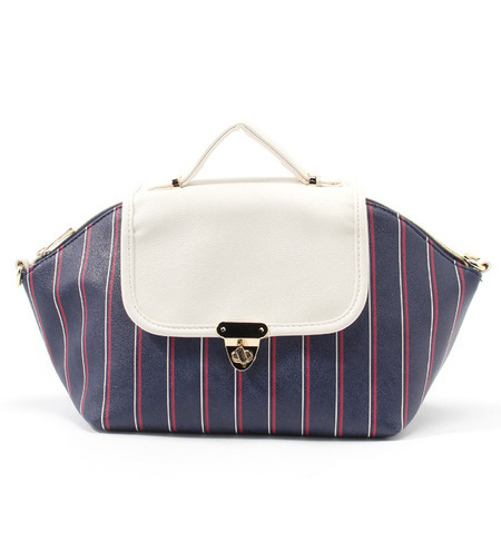 ストライプミニボストン