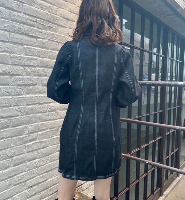 デニムミニワンピース One After Another Nice Claup ワンアフターアナザー ナイスクラップ の通販 アイルミネ デニムミニワンピース One After Another Nice Claup ワンアフターアナザー ナイスクラップ の通販 アイルミネ