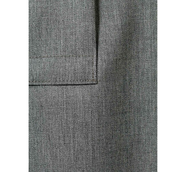 mizuiro ind ウール混スタンドカラーロングワンピース|MARcourt