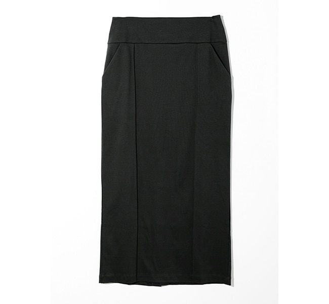 MIDIUMISOLID for Ladies ピンタックロングタイトスカート|MARcourt