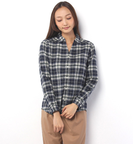 ビエラチェックスキッパーシャツ