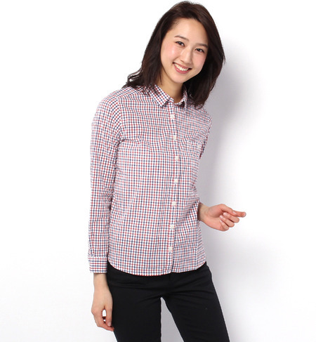 ブロードチェックシャツ