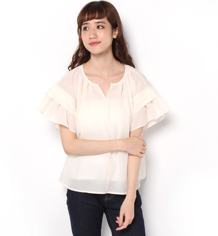 スパンローンブラウス