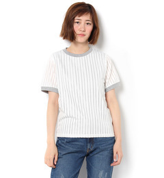 【テチチ/Te chichi】 シアーストライププルオーバー [3000円(税込)以上で送料無料]