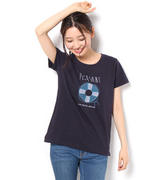 【テチチ/Te chichi】 浮き輪プリントTシャツ [3000円(税込)以上で送料無料]