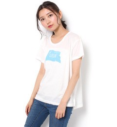 【テチチ/Te chichi】 カスレフラッグＴシャツ [3000円(税込)以上で送料無料]