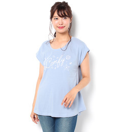 【テチチ/Te chichi】 ＳＥＡモチーフＴシャツ [3000円(税込)以上で送料無料]