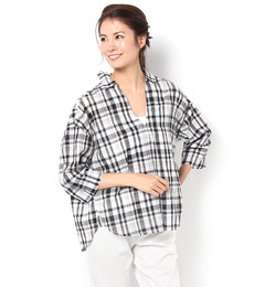 【テチチ/Te chichi】 ドロップショルダースキッパーシャツ [3000円(税込)以上で送料無料]