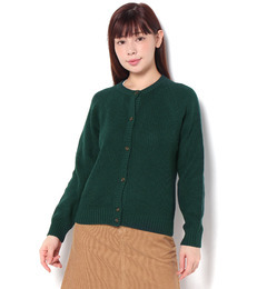 【テチチ/Te chichi】 畔ベーシッククルーカーデ [3000円(税込)以上で送料無料]