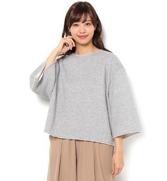 【テチチ/Te chichi】 カットオフ裏起毛プルオーバー [3000円(税込)以上で送料無料]