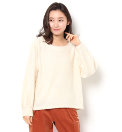 【テチチ/Te chichi】 ブークレボリュームスリーブプルオーバー [3000円(税込)以上で送料無料]