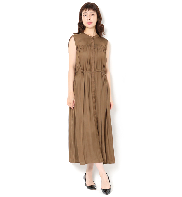 ヴィンテージサテンギャザーワンピース Ns Te Chichi テチチ の通販 アイルミネ