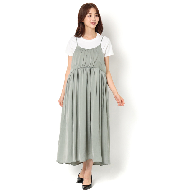 ヴィンテージサテンキャミワンピース Ns ワンピース テチチ Te Chichi の通販 アイルミネ
