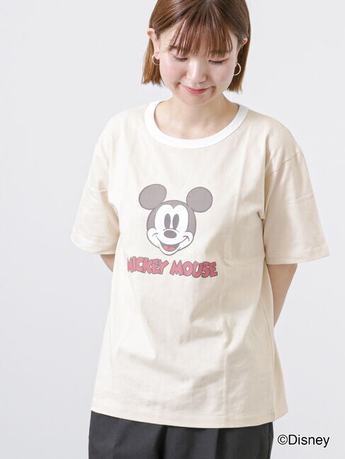 Disney】ミッキー/リンガーTシャツ|Te chichi(テチチ)の通販｜アイルミネ