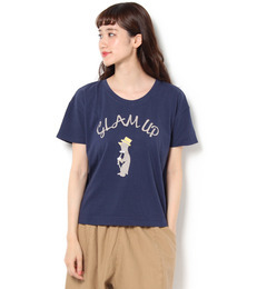 【サマンサモスモス/Samansa Mos2】 ペンギン肩落ちＴシャツ [3000円(税込)以上で送料無料]