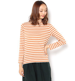 【サマンサモスモス/Samansa Mos2】 ベア天ボーダータートルプルオーバー [3000円(税込)以上で送料無料]