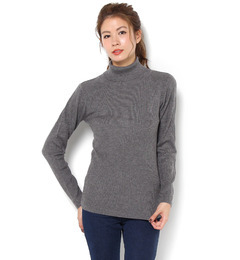 【サマンサモスモス/Samansa Mos2】 ウッシャブルリブタートル [3000円(税込)以上で送料無料]