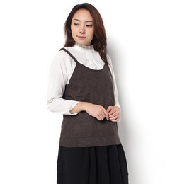 【サマンサモスモス/Samansa Mos2】 ストレッチニットキャミソール [3000円(税込)以上で送料無料]