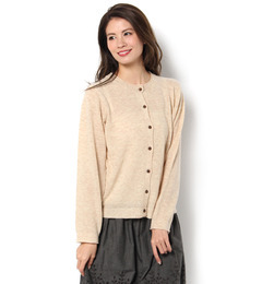 【サマンサモスモス/Samansa Mos2】 ワンポイント刺繍カーディガン [3000円(税込)以上で送料無料]