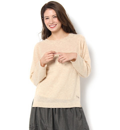 【サマンサモスモス/Samansa Mos2】 ワンポイント刺繍プルオーバー [3000円(税込)以上で送料無料]